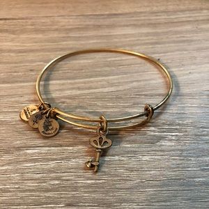 Authentic Alex and Ani Key Bangle